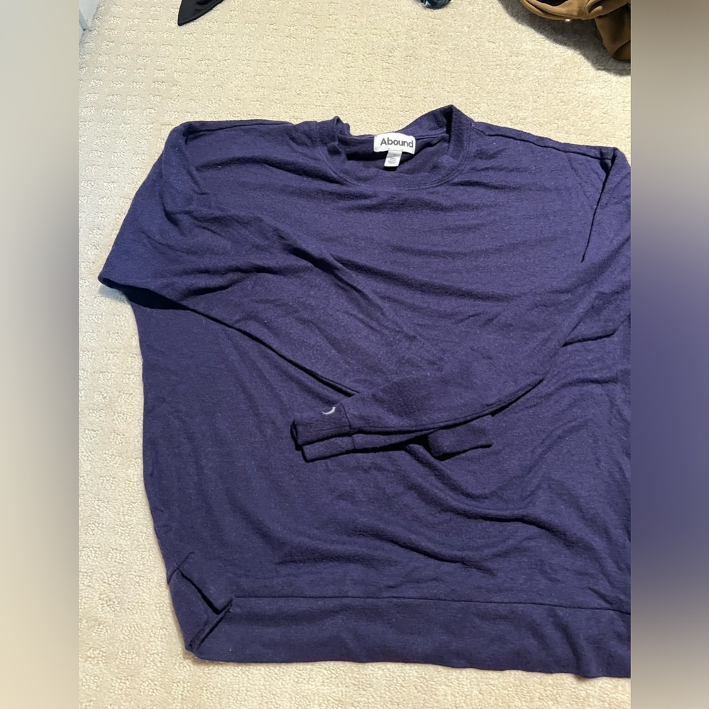 purple abound lounge pyjama top